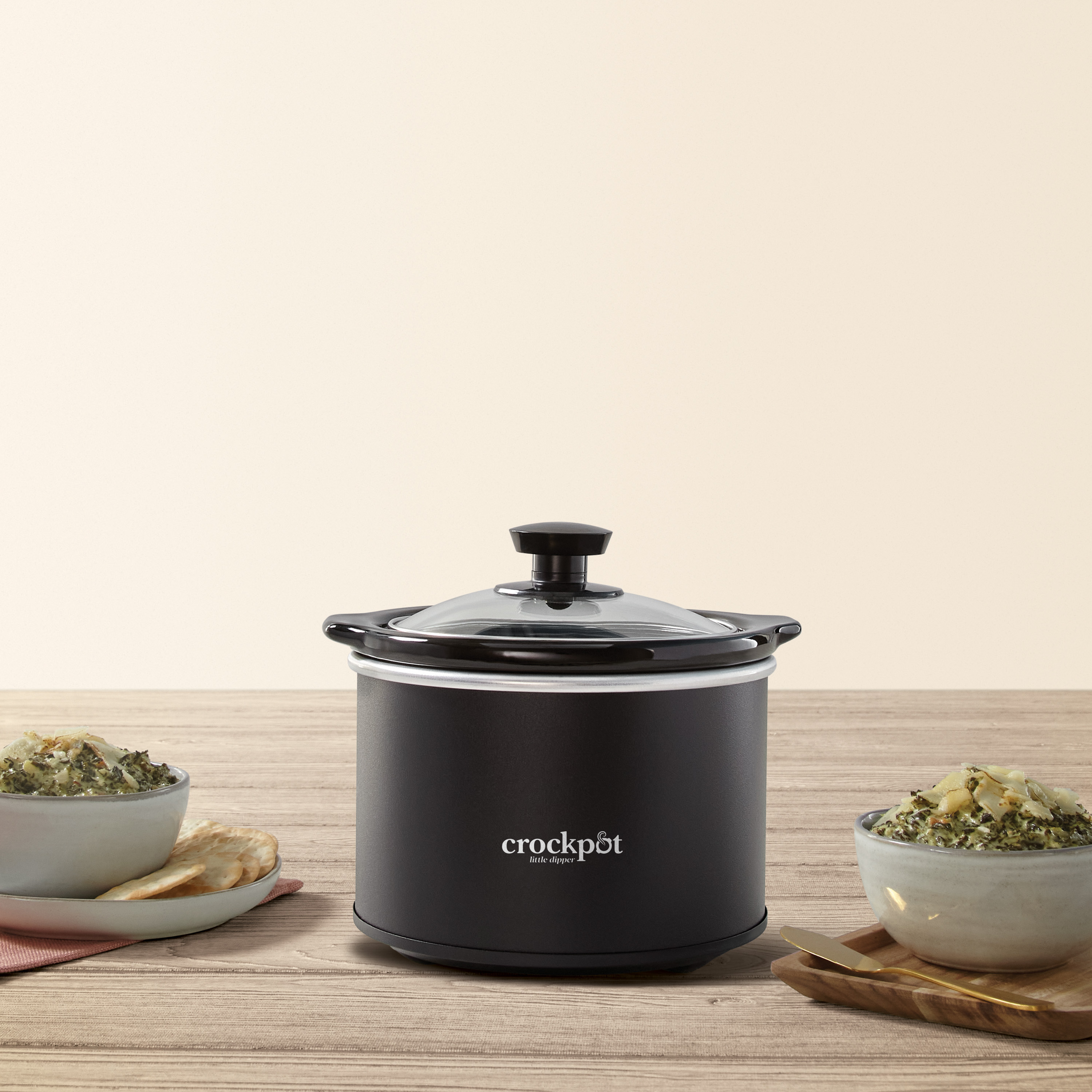 Alternative view of Crock-Pot 1.5-Quart Slow Cooker, Black